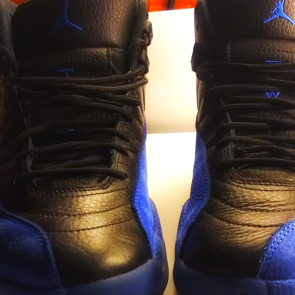 Air Jordan black and blue